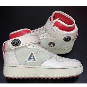 Coach Mens C210 Rocket Patch Leather Suede